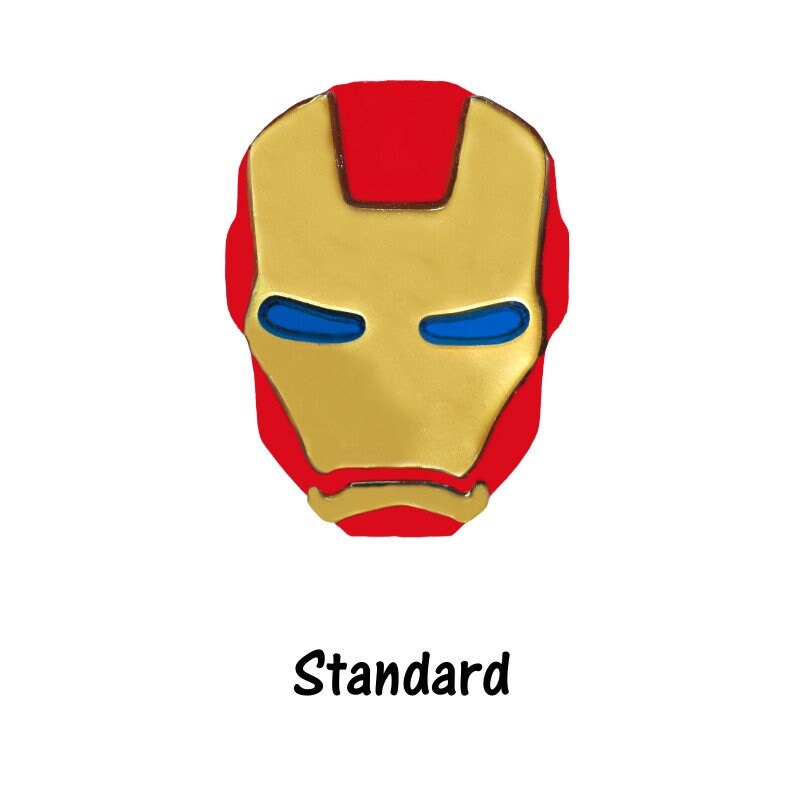 Iron Man Helmet Brooch - Avengers