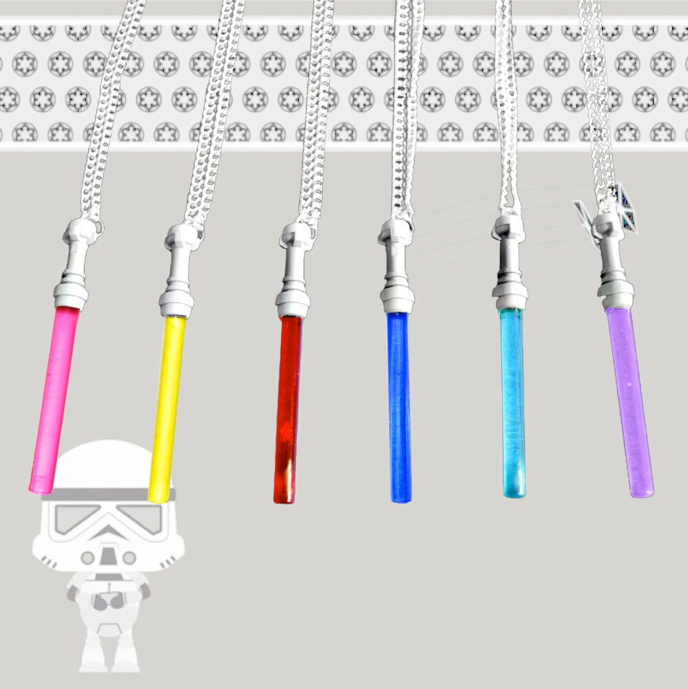 Star Wars Lightsaber Necklace