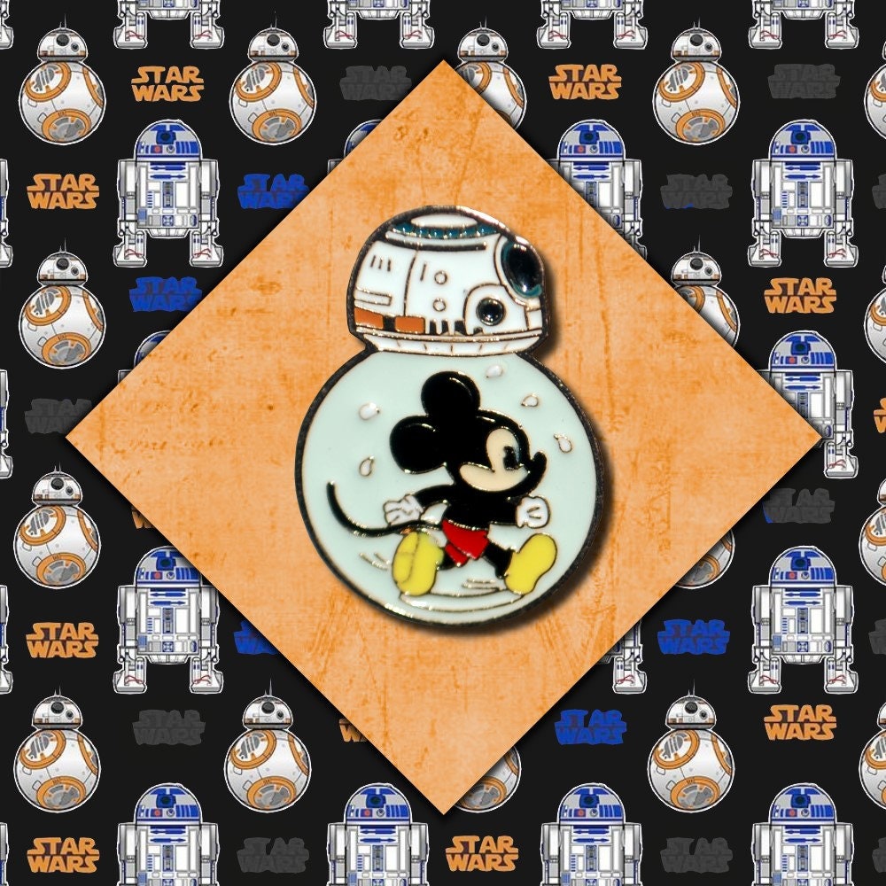 BB-8 Enamel Earrings - Star Wars Droid
