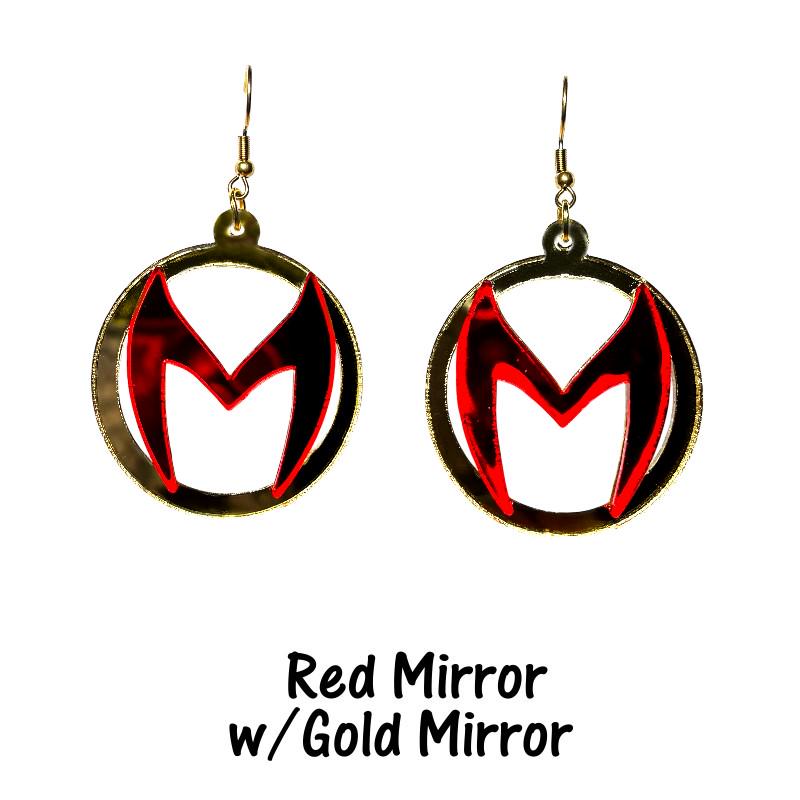 Scarlet Witch Earrings - Marvel Avengers Wanda Vision