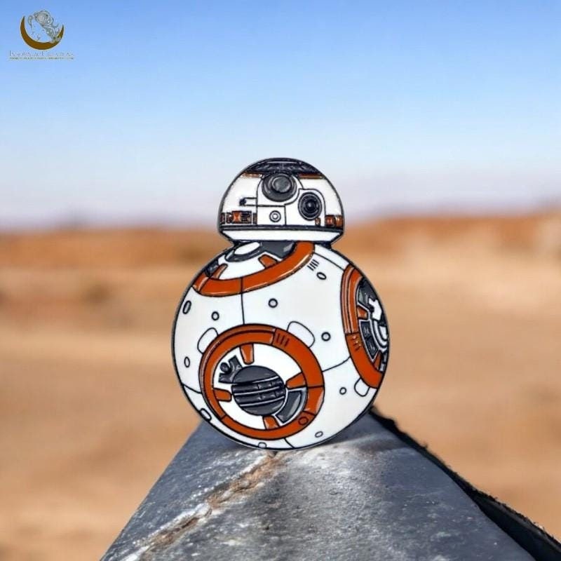 BB-8 Enamel Pin - Star Wars Droid - Force Awakens