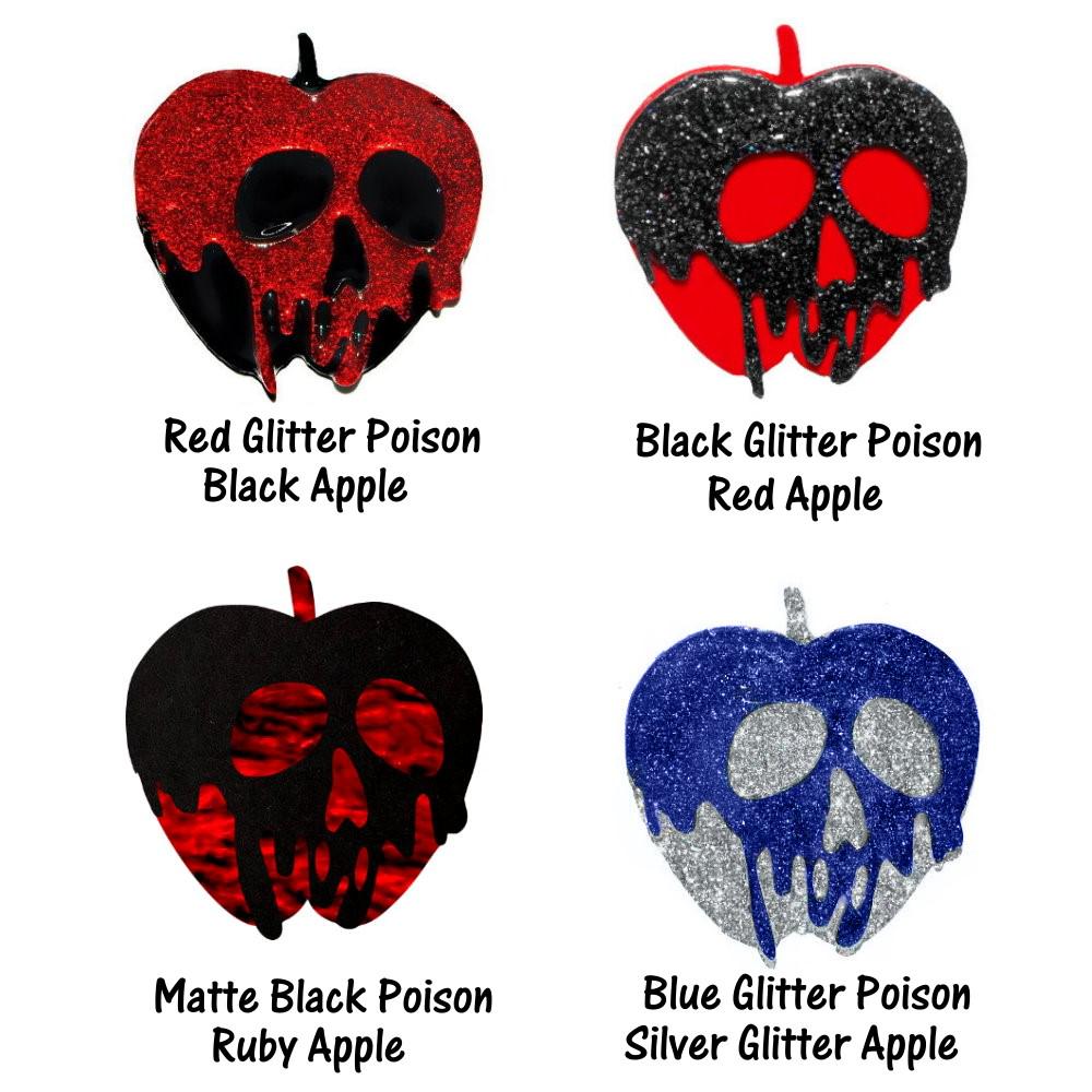 Poison Apple Necklace - Snow White Inspired Evil Queen