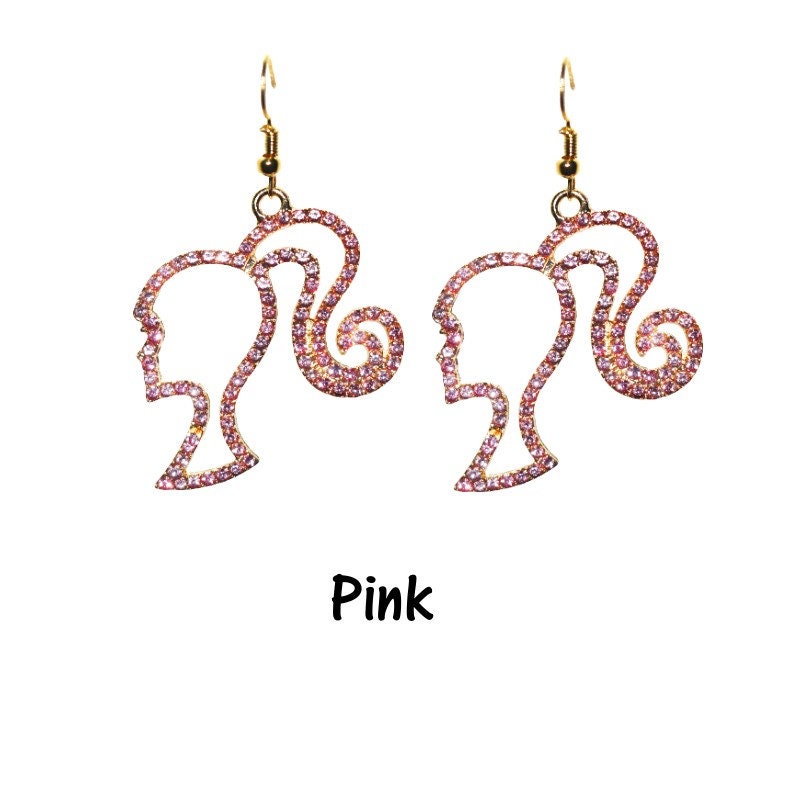 Crystal Dollie Silhouette Earrings