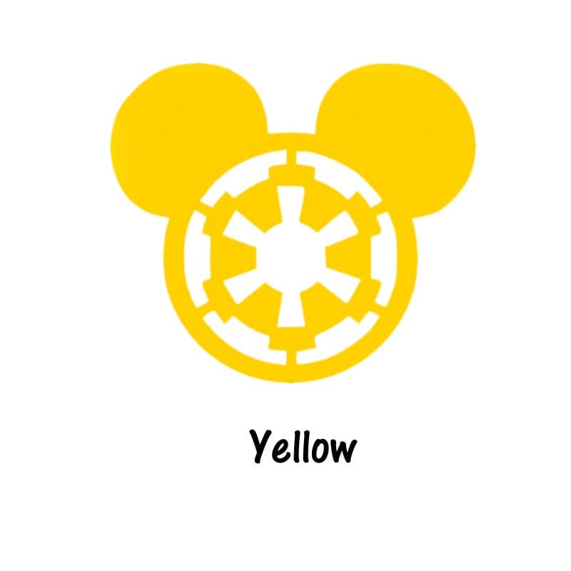 Galactic Empire / Imperial Mickey Brooch - Star Wars Dark Side