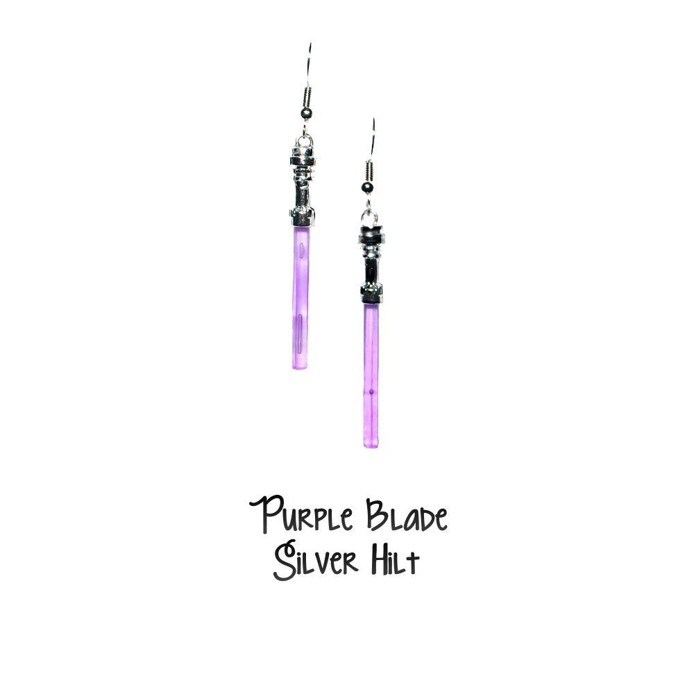 Star Wars Lightsaber Earrings