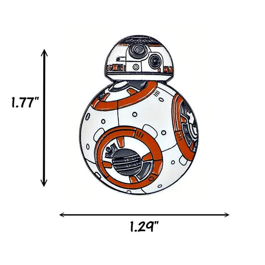 BB-8 Enamel Pin - Star Wars Droid - Force Awakens
