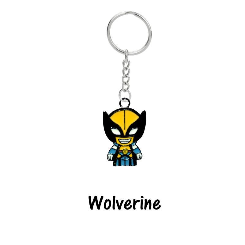Best Friends Dead Pool and Wolverine Keychains