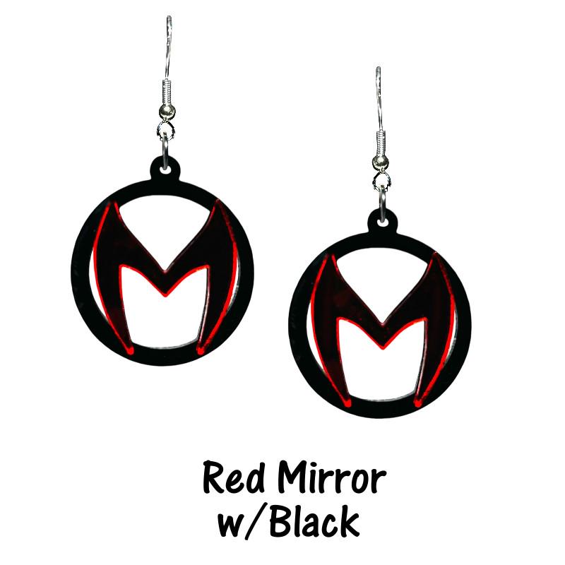 Scarlet Witch Earrings - Marvel Avengers Wanda Vision