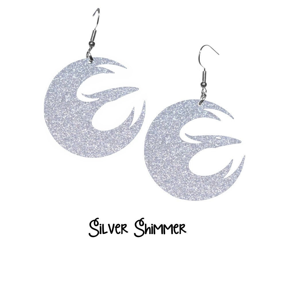 Rebel Phoenix Earrings - Star Wars Acrylic Earrings