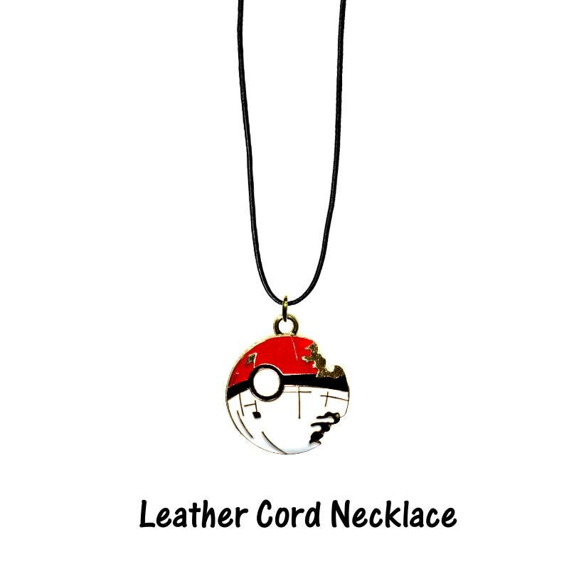 Poke Ball Death Star Earrings or Necklace - Pokemon