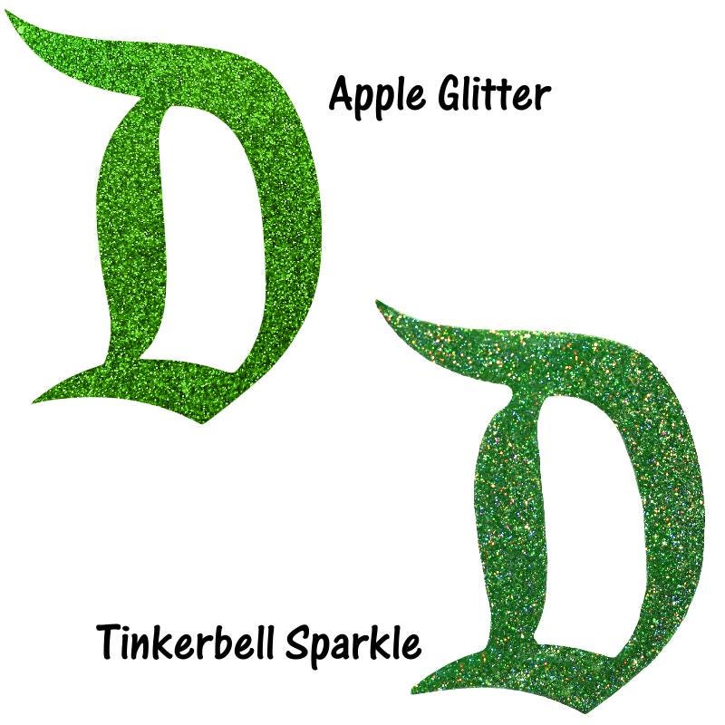 Assorted Green Acrylic D Brooches