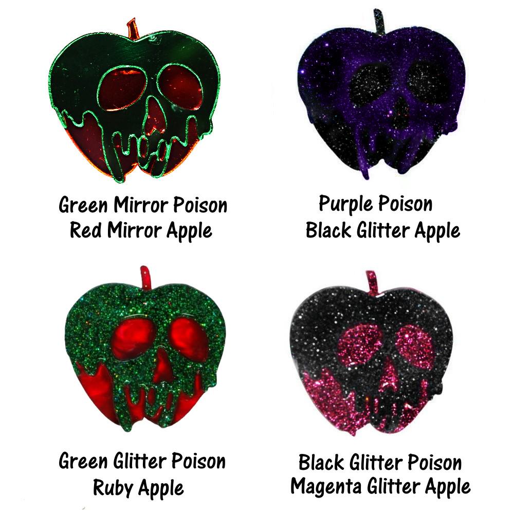 Poison Apple Necklace - Snow White Inspired Evil Queen