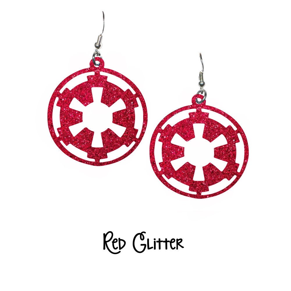 Galactic Empire Imperial Earrings - Star Wars
