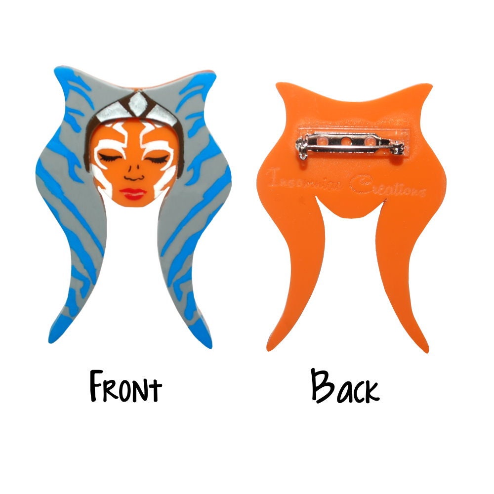 Ahsoka Brooch - I am no Jedi - Clone Wars - Mandalorian