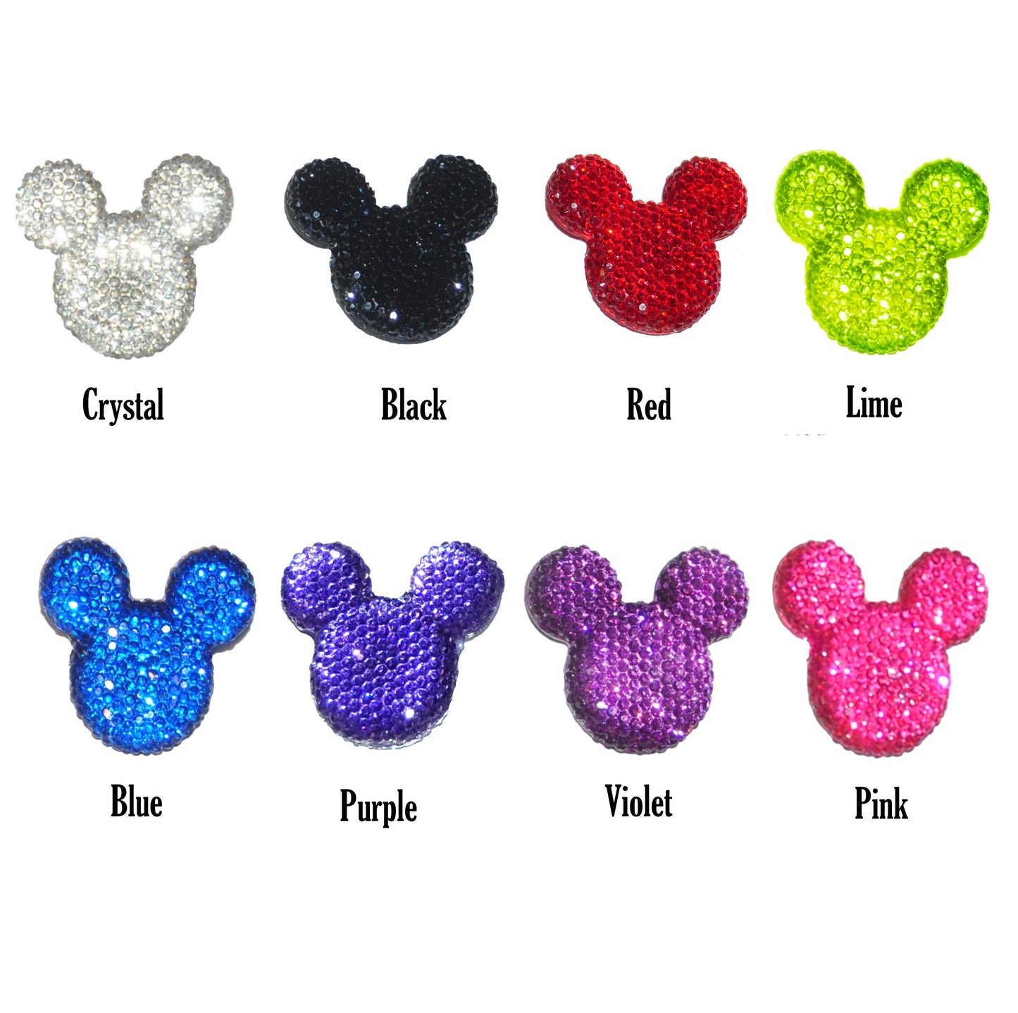 Dazzle Mickey Mouse Sweater Guards Clips Pins - Cardigan Clips - Disney bound