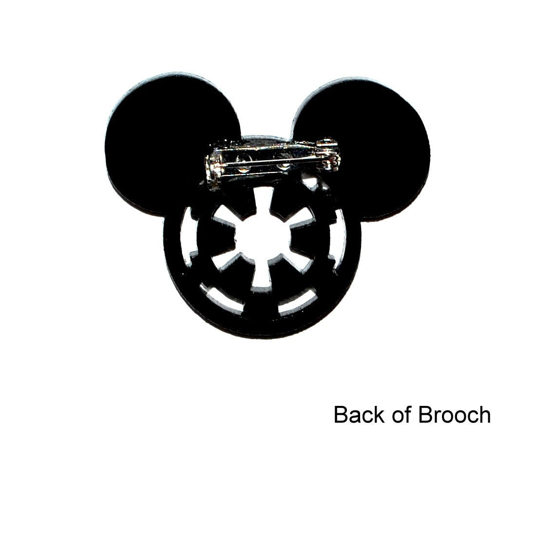 Galactic Empire / Imperial Mickey Brooch - Star Wars Dark Side