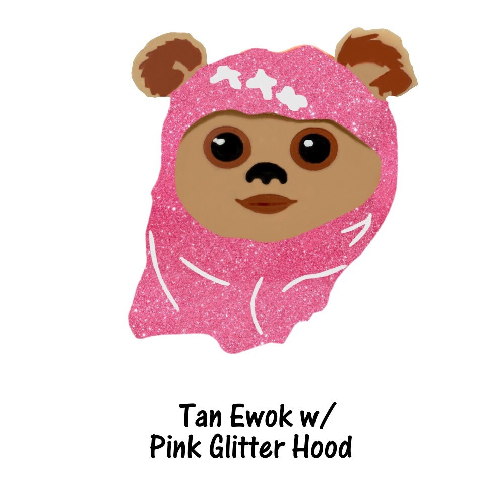 Ewok Brooch- Starwars Endor Inspired
