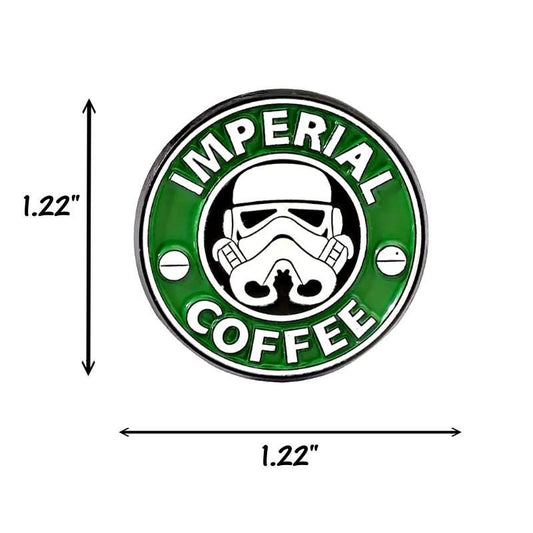 Storm Trooper Enamel Pin - Star Wars Coffee - Star Wars Dark Side