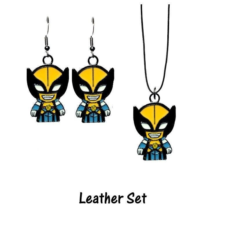 Wolverine Necklace and/or Earrings