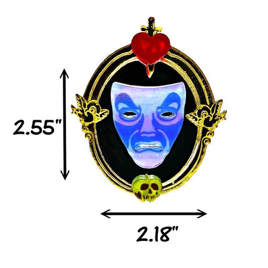 Magic Mirror Brooch - Snow White Inspired Evil Queen
