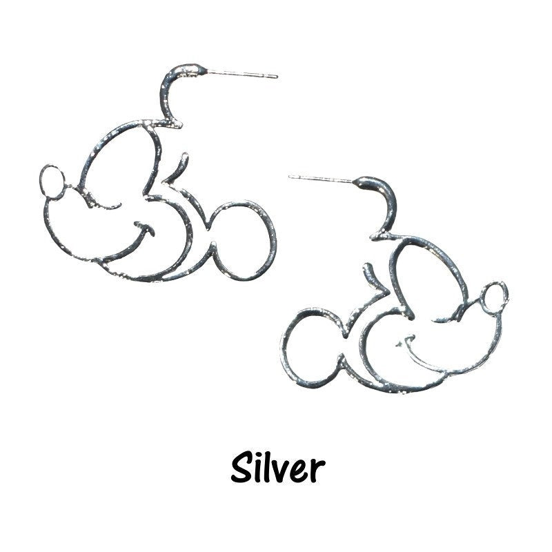 Mickey Hoop Earrings - Disney Inspired