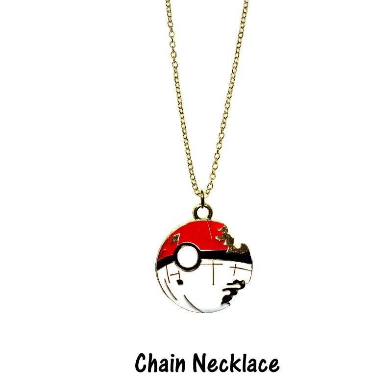Poke Ball Death Star Earrings or Necklace - Pokemon