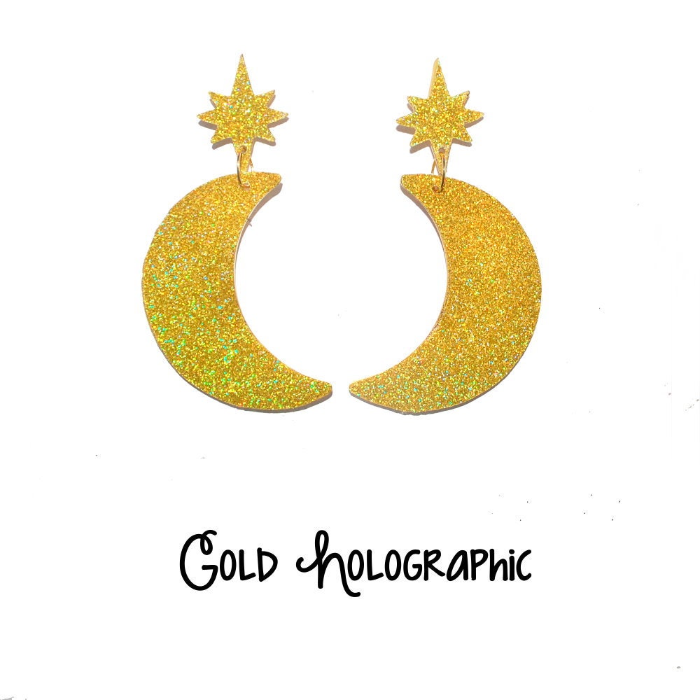 Galaxy Earrings - Retro, Vintage, Classic, Pinup Rockablilly