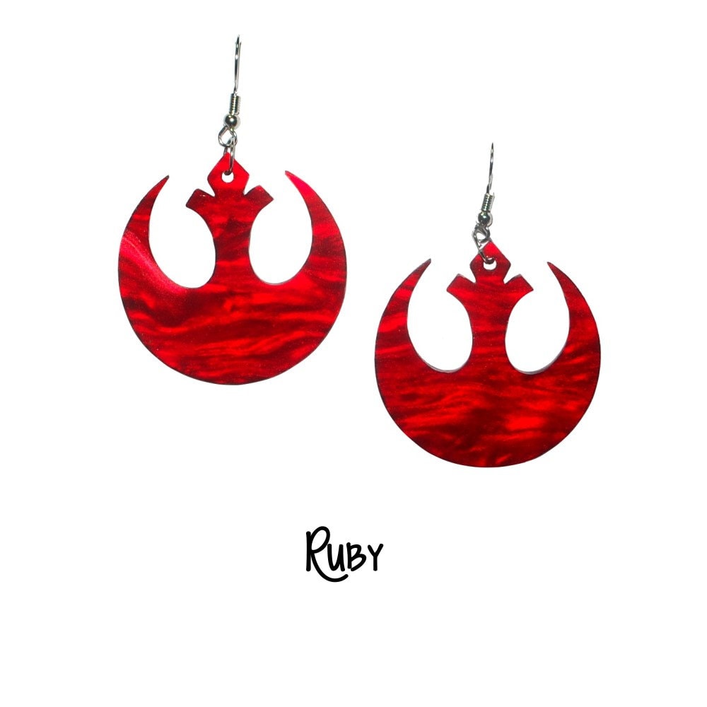 Rebel Alliance Earrings - Star Wars Acrylic Earrings