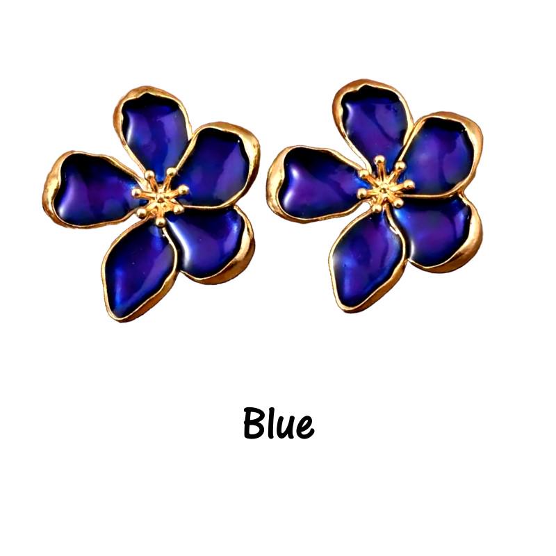 Magnolia Flower Earrings- Vintage, Classic, Pinup Rockabilly Doll