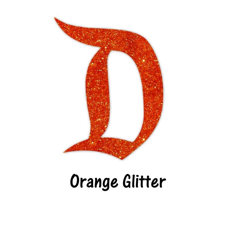 Orange Hues of Acrylic D Brooch