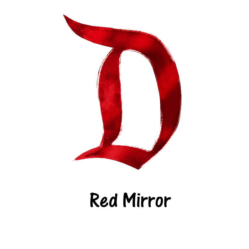 Red Hues of Acrylic D Brooch