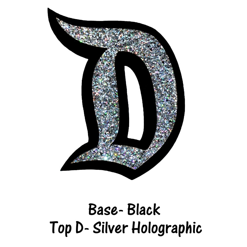 Layered D Brooch - Acrylic Disneyland D