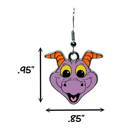 Figment Earrings - Disneyland Inspired jewelry