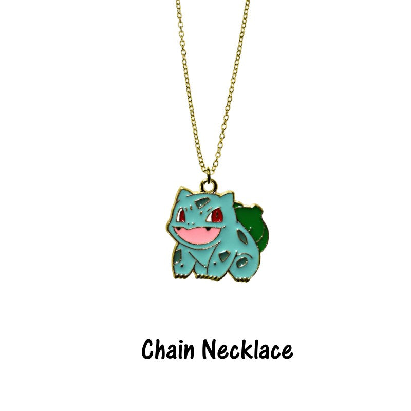 Bulbasaur Earrings or Necklace - Pokemon