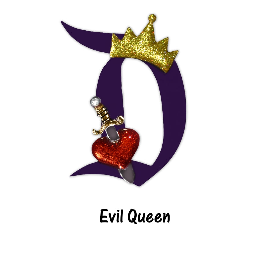 Snow White Themed D Brooch - Evil Queen