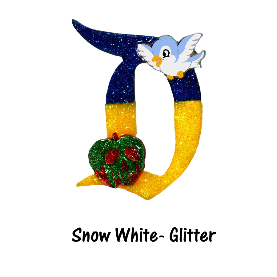 Snow White Themed D Brooch - Evil Queen