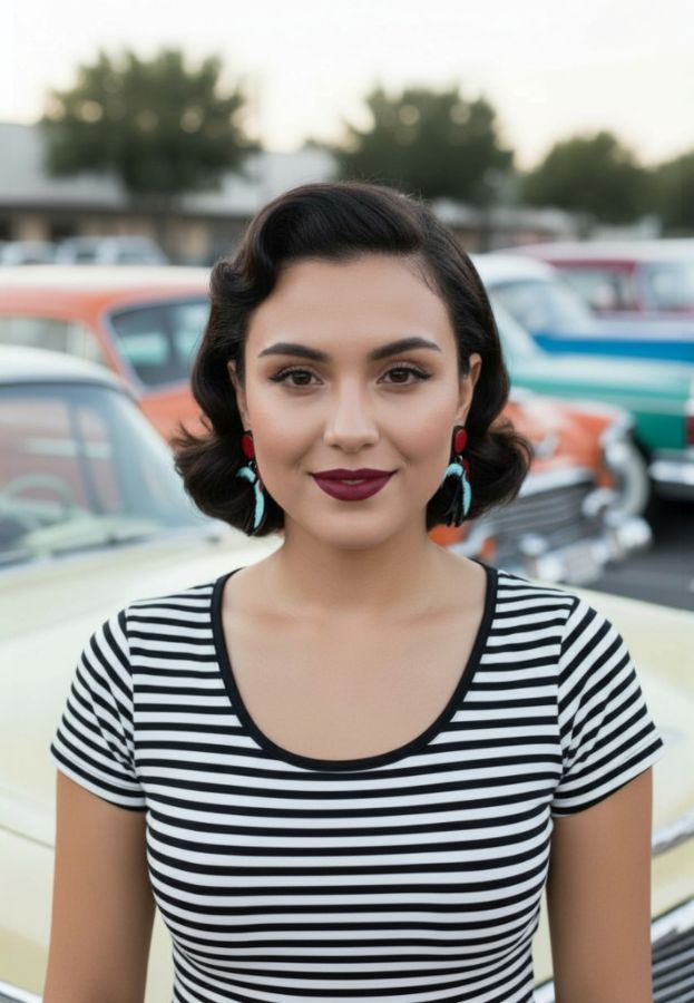 Vintage Sparrow Earrings- Vintage Retro Pin up Jewelry