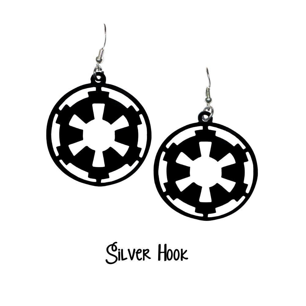 Galactic Empire Imperial Earrings - Star Wars