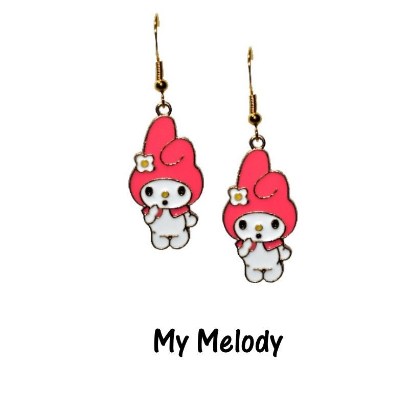 Kuromi or My Melody Earrings