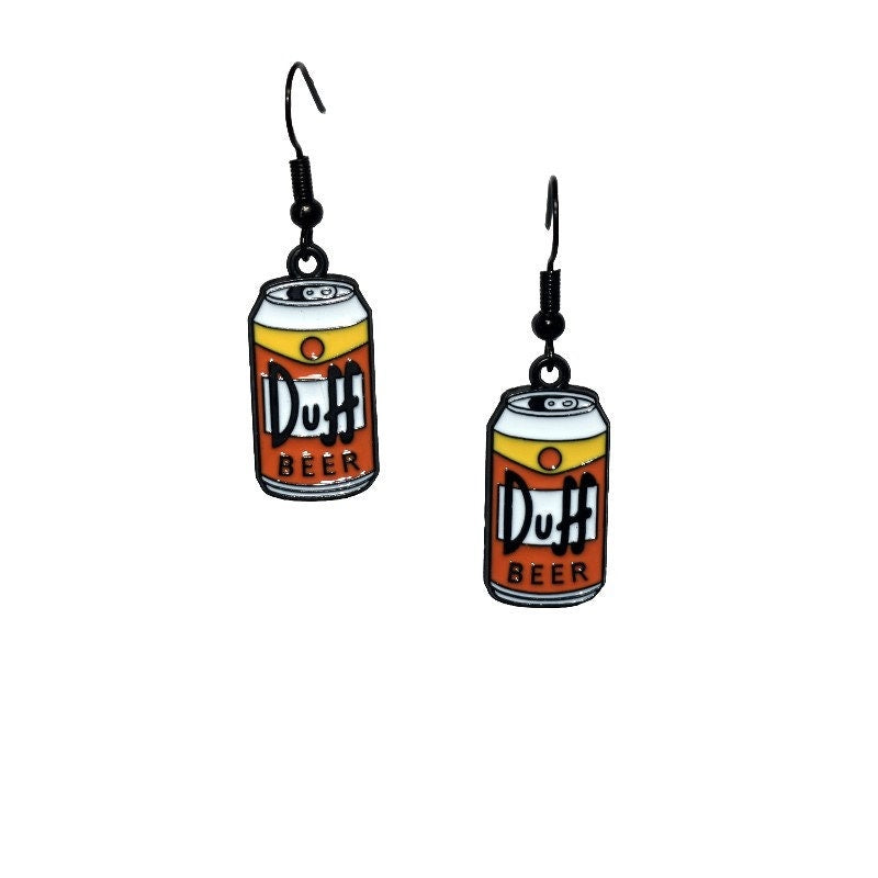 Duff Beer Earrings