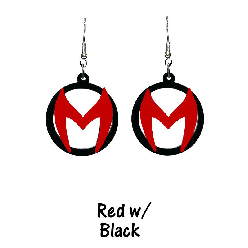 Scarlet Witch Earrings - Marvel Avengers Wanda Vision