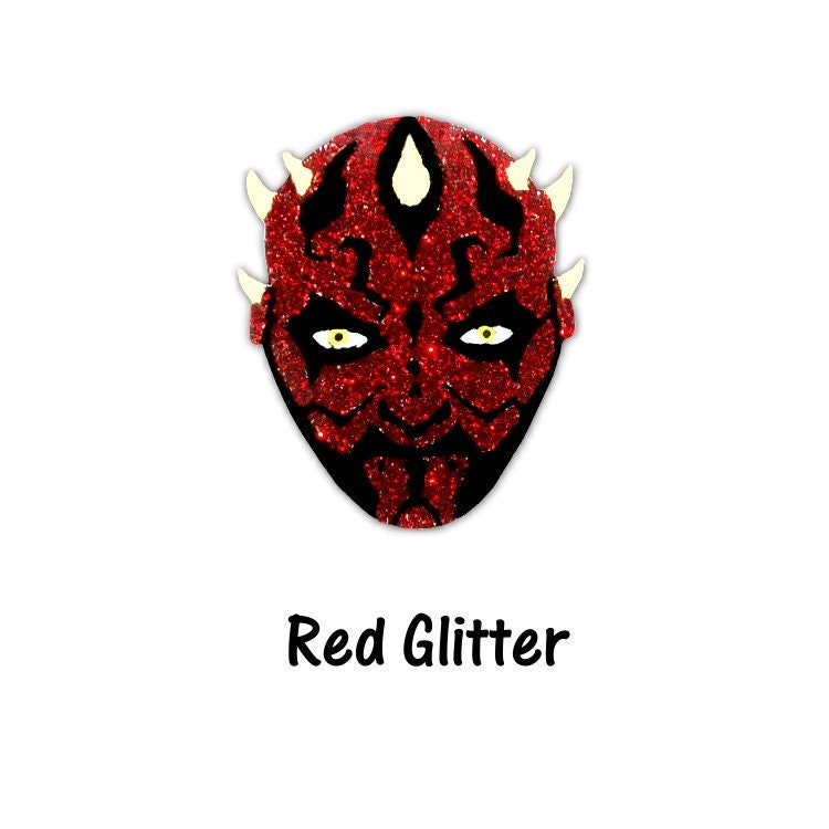 Hand Painted Darth Maul Brooch