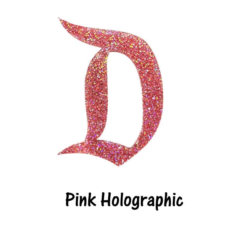 Pink Hues of Acrylic D Brooch
