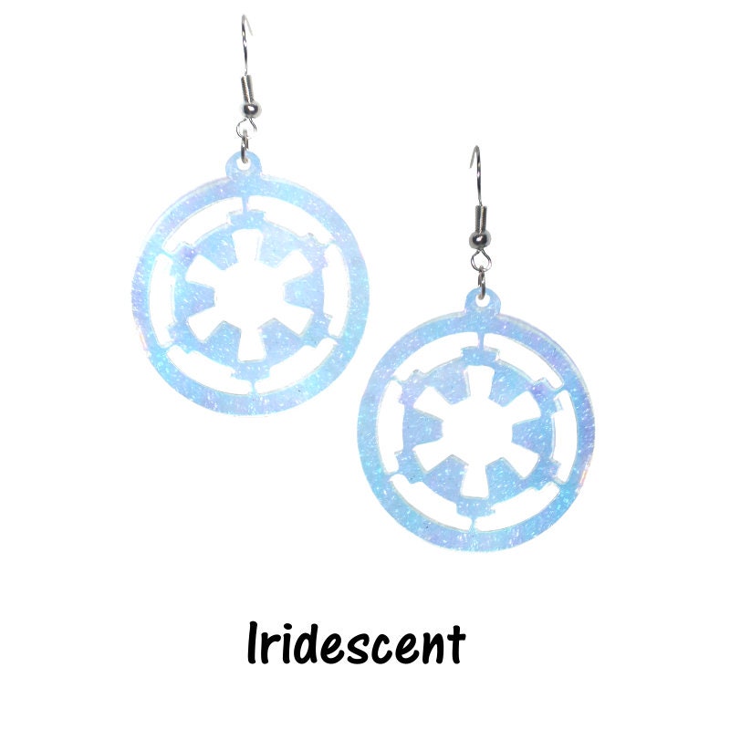 Galactic Empire Imperial Earrings - Star Wars