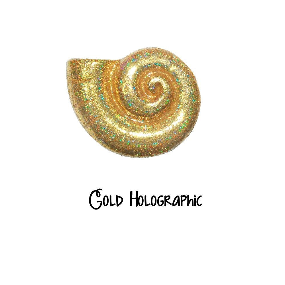 Nautilus Seashell Brooch - Ocean Nautical Ursula Vanessa Seashell