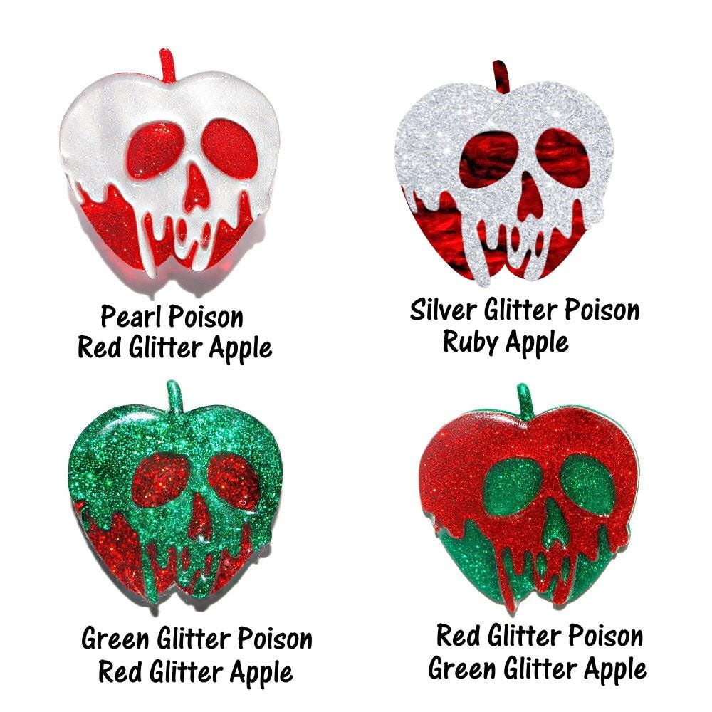 Poison Apple Necklace - Snow White Inspired Evil Queen