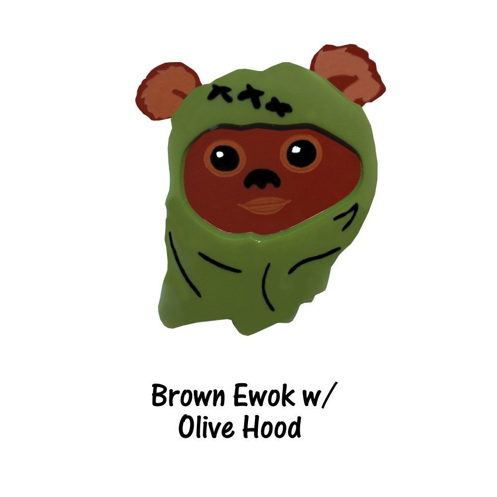 Ewok Brooch- Starwars Endor Inspired