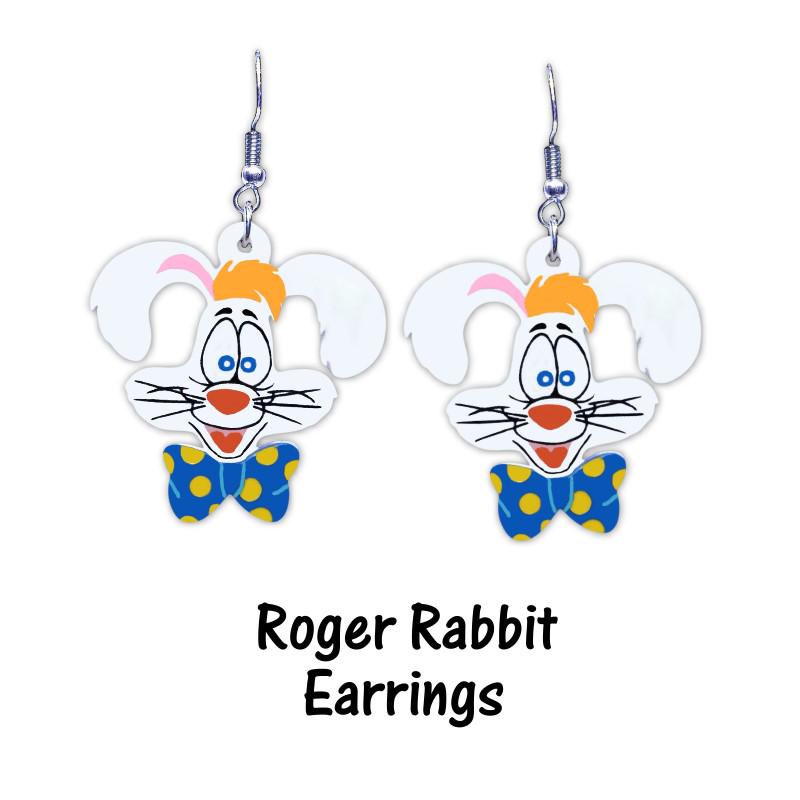 Roger Rabbit or DIP Earrings- Attractions Roger Rabbit Disneyland