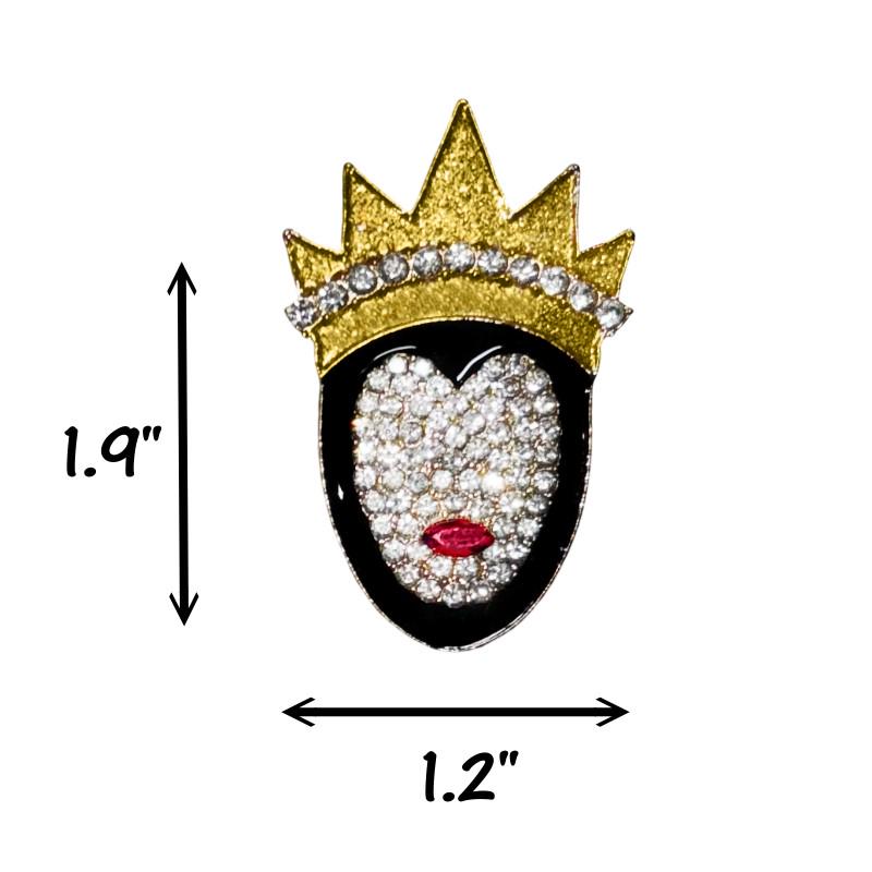Evil Queen Earrings - Snow White Inspired Evil Queen