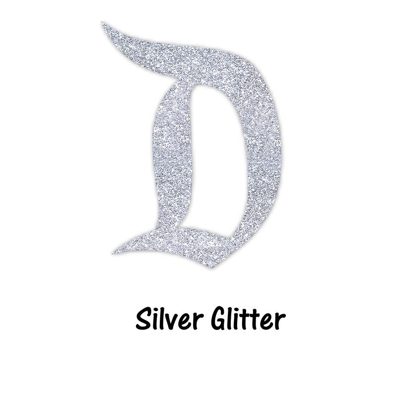 Grey and Silver Hues of Acrylic D Brooch